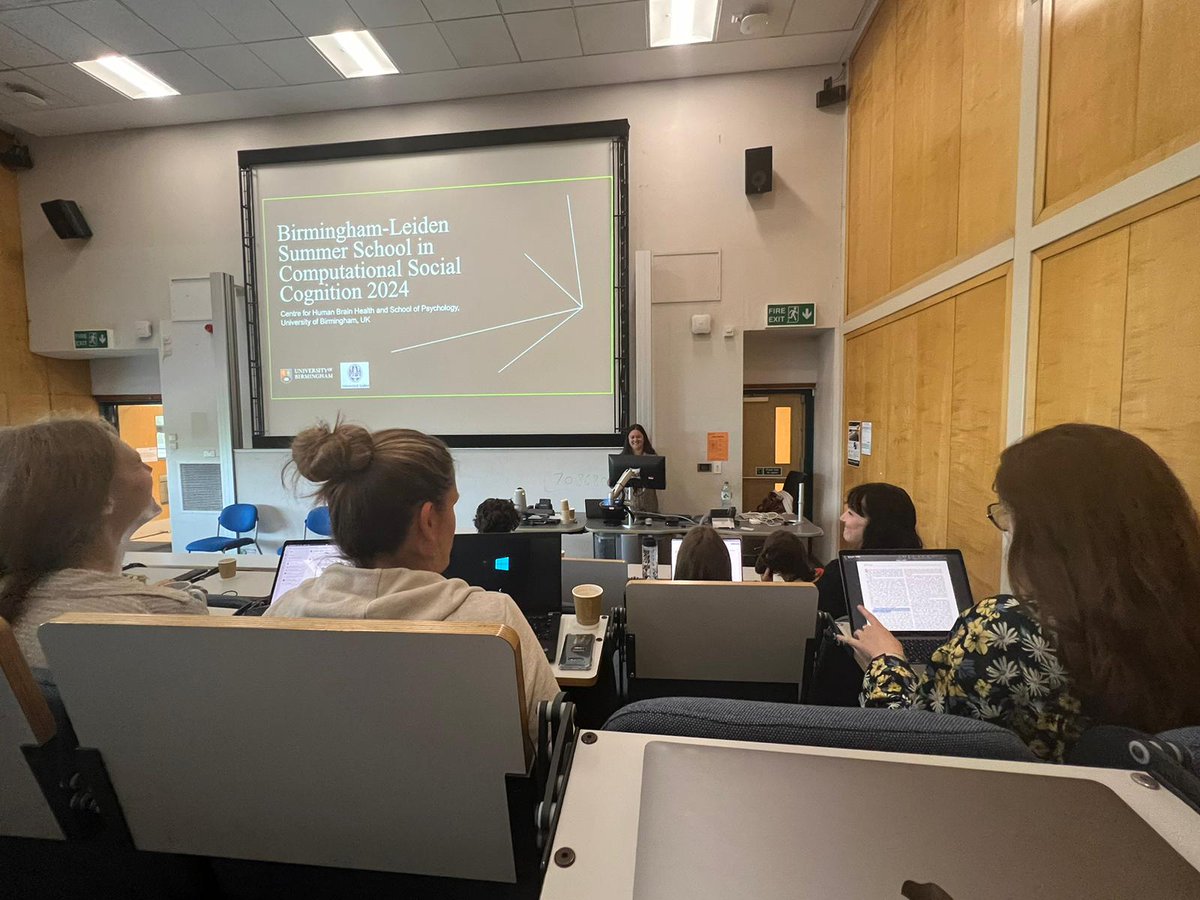 AamirNSohail's tweet photo. @thepsychologist kicking off the Birmingham-Leiden Summer School for what should be a great three days!
@TheCHBH @UoB_SoP https://t.co/tJqp8UT1du