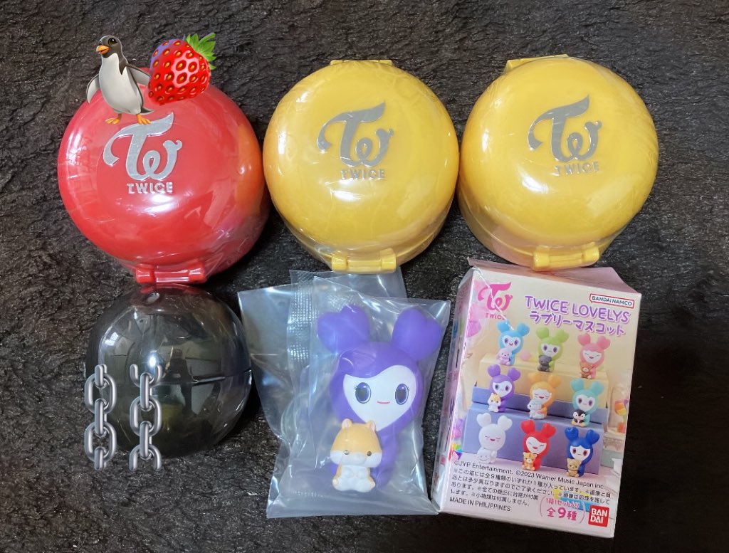 TWICE ラブリー ぬいぐるみリング 7個セット TWICE ラブリー ぬいぐるみリング 7個セット 商品詳細ページ