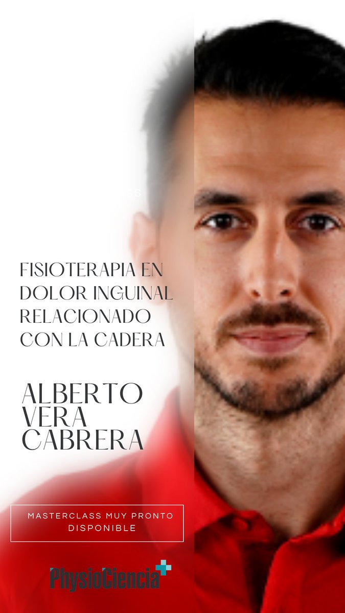 physiociencia's tweet photo. Nueva masterclass del mes de Julio junto a Alberto Vera Cabrera, fisioterapeuta y osteópata del @GranadaCF  ⚽ 

🖥️ Fisioterapia en dolor inguinal relacionado con la cadera 📄

Muy pronto disponible en https://t.co/aRai5GMA2T 📲 https://t.co/hWbeFx2DgJ