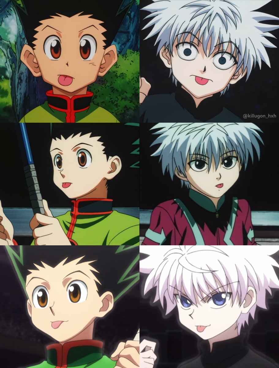 I love when Killua and Gon just: 😛

#キルア #ゴン #hxh #키르아 #키르곤