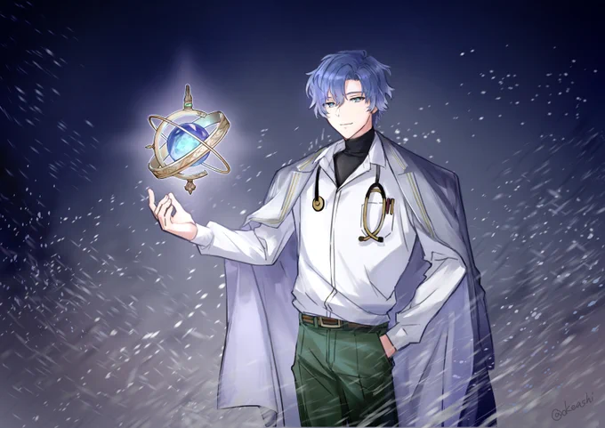北の顔のフィガロ #まほやく_FA