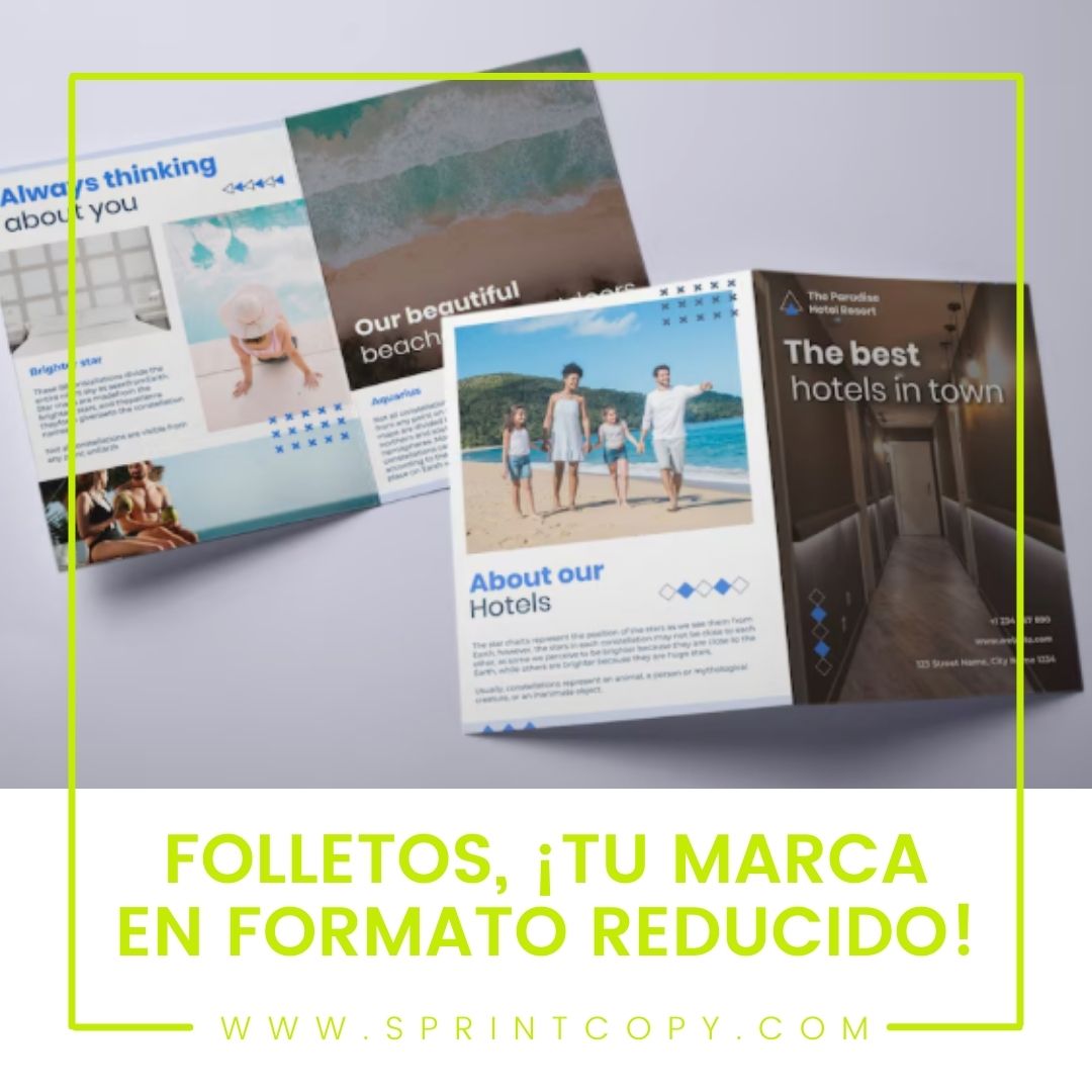 SprintcopyBcn's tweet photo. ¡En época de turismo anúnciate con folletos! Tu marca, en formato reducido.

Contáctanos hoy mismo y déjanos ayudarte:
https://t.co/Z2yPaH4Oxz💻

#PapeleríaCorporativa #Offset #Diseños #Impresiones #Comunicación #Personalización #ImprentaBarcelona https://t.co/9lDNppGzXW