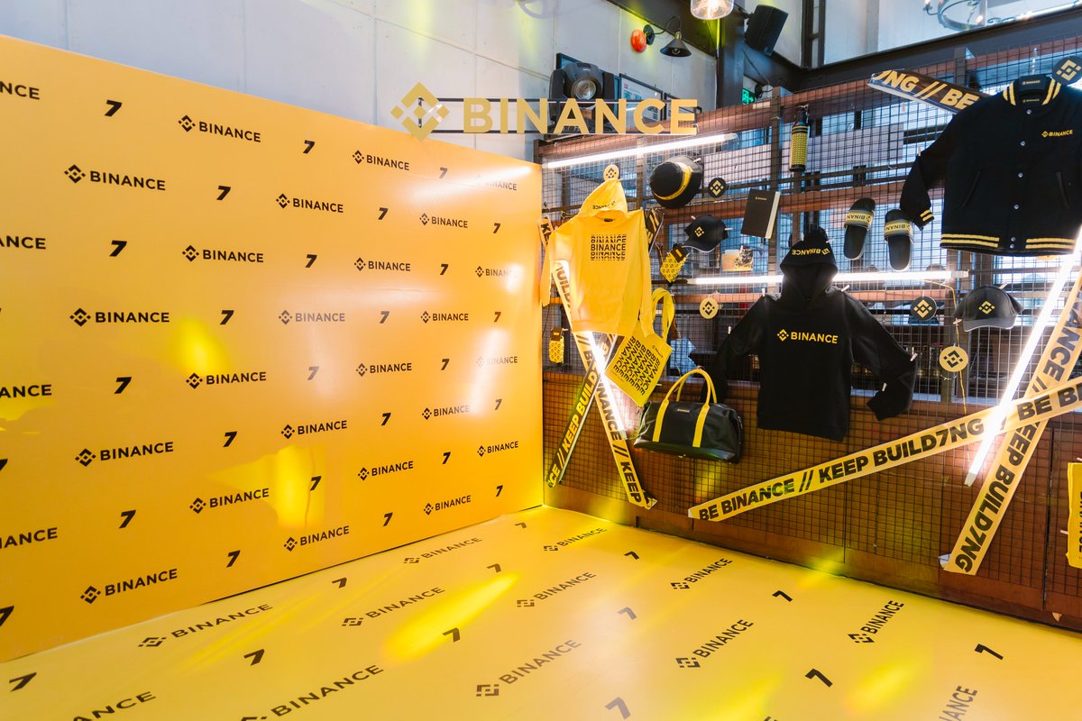 Binance tweet media