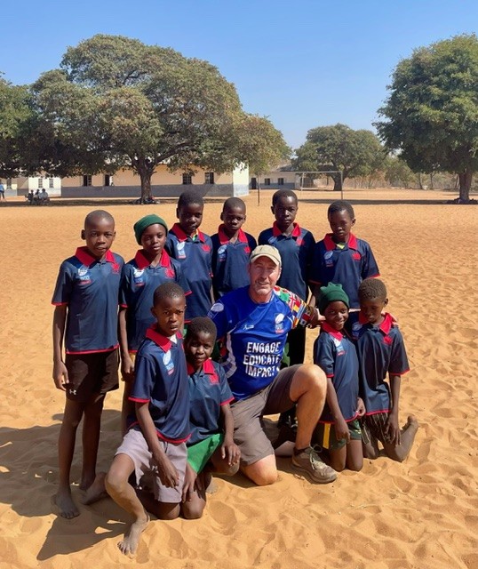 We continue to work with @Tag Rugby Trust Zimbabwe and donating sports kit items to this fantastic charity. We are thrilled to see the children proudly wearing their new sports kit. 
#TheRoyalSchool #Community #Charity #PreLoved
