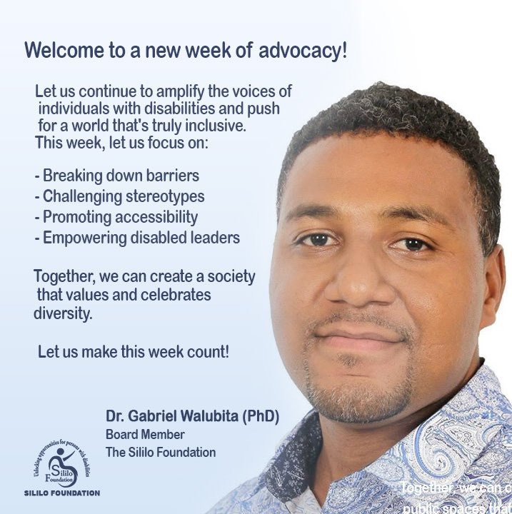 Sililo2020's tweet photo. #SILILO - Happy New Week!

Together, we can create a society that celebrates and values diversity and inclusion. 

Let us make this week count.

We wish you a productive day, a productive week! https://t.co/Lxdtu7iF76