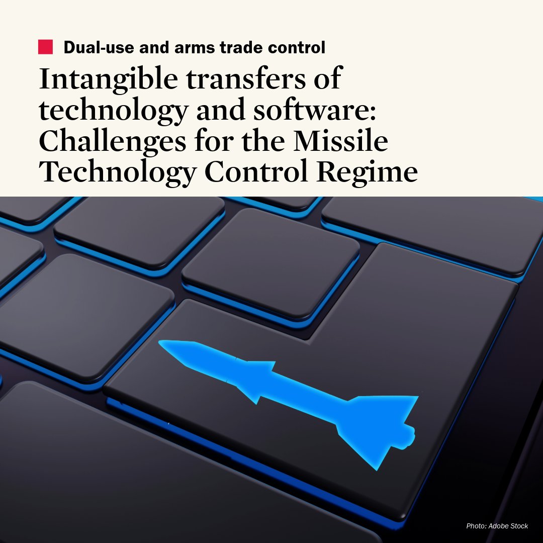 SIPRIorg's tweet image. This report provides recommendations for the #MTCR to strengthen its efforts to address the proliferation risks posed by #ITT and software.

Full paper➡️ doi.org/10.55163/HLWP1…

#MTCR #NewSpace #TechControl