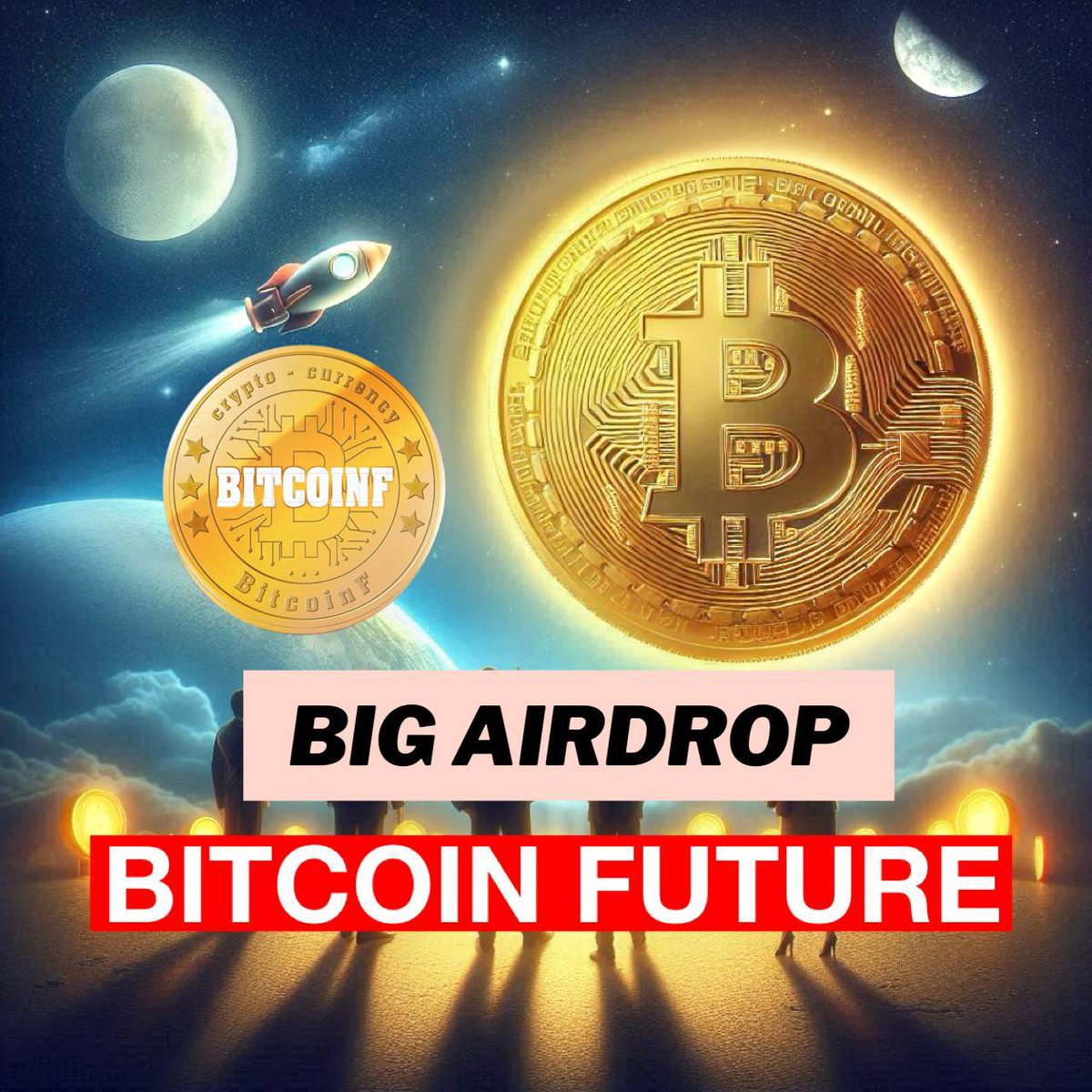 AirdropBard's tweet photo. 🔥 BITCOIN FUTURE Super Hot Coin AirDrop Program, Withdraw Immediately to Wallet.

⭐️ Click on the Link to Receive Free BITCOINF: https://t.co/XzLMgRgJUB

- Get 10,000,000 BITCOINF immediately when clicking on the Link to join.
- After 1 hour, Claim 5,000,000 BITCOINF again https://t.co/AQjdyeHh9L