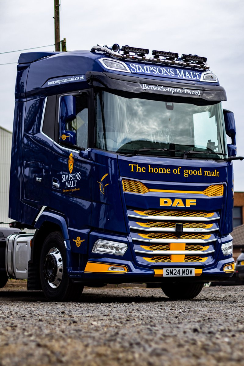 New week 📆 
New truck 🚛 

This <a href="/DAFTrucksUK/">DAF Trucks UK 🇬🇧</a> motor is ready to hit the road 🛣️ 

#HomeOfGoodMalt