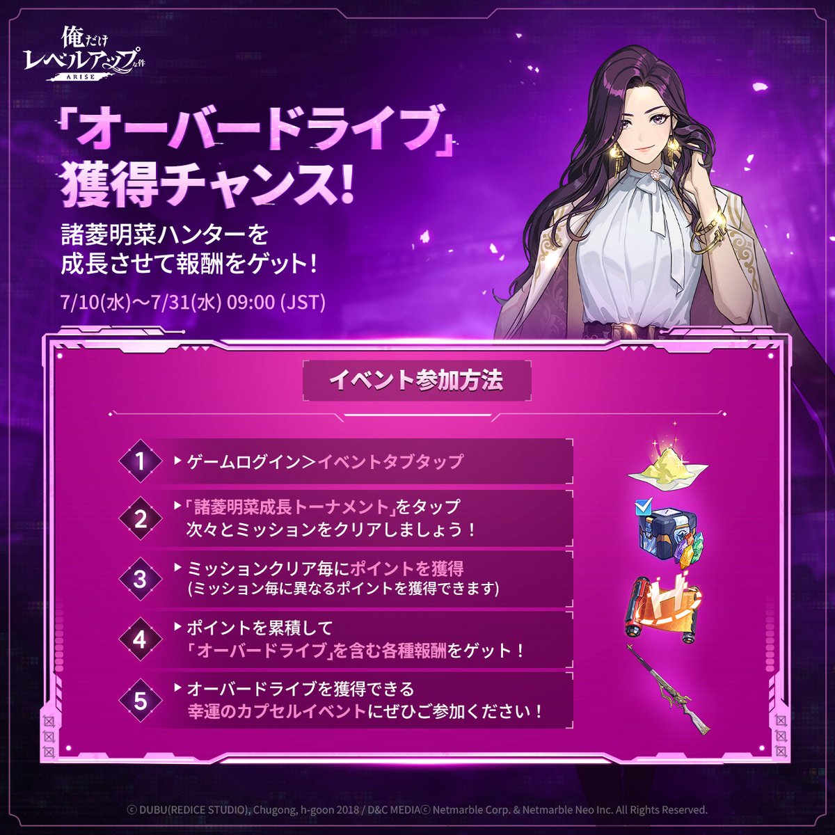 ✨オーバードライブ✨ 華麗なるスターハンター #諸菱明菜 の専用武器を
