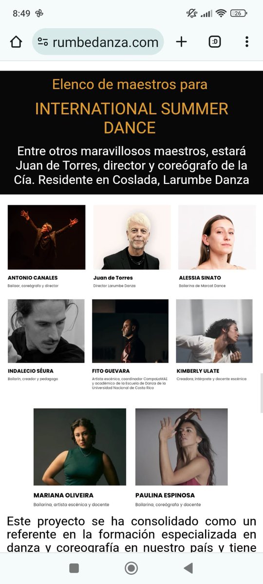 Comienza El International Salmerónn Dance ciudaddeladanza.com/certamen/forma…