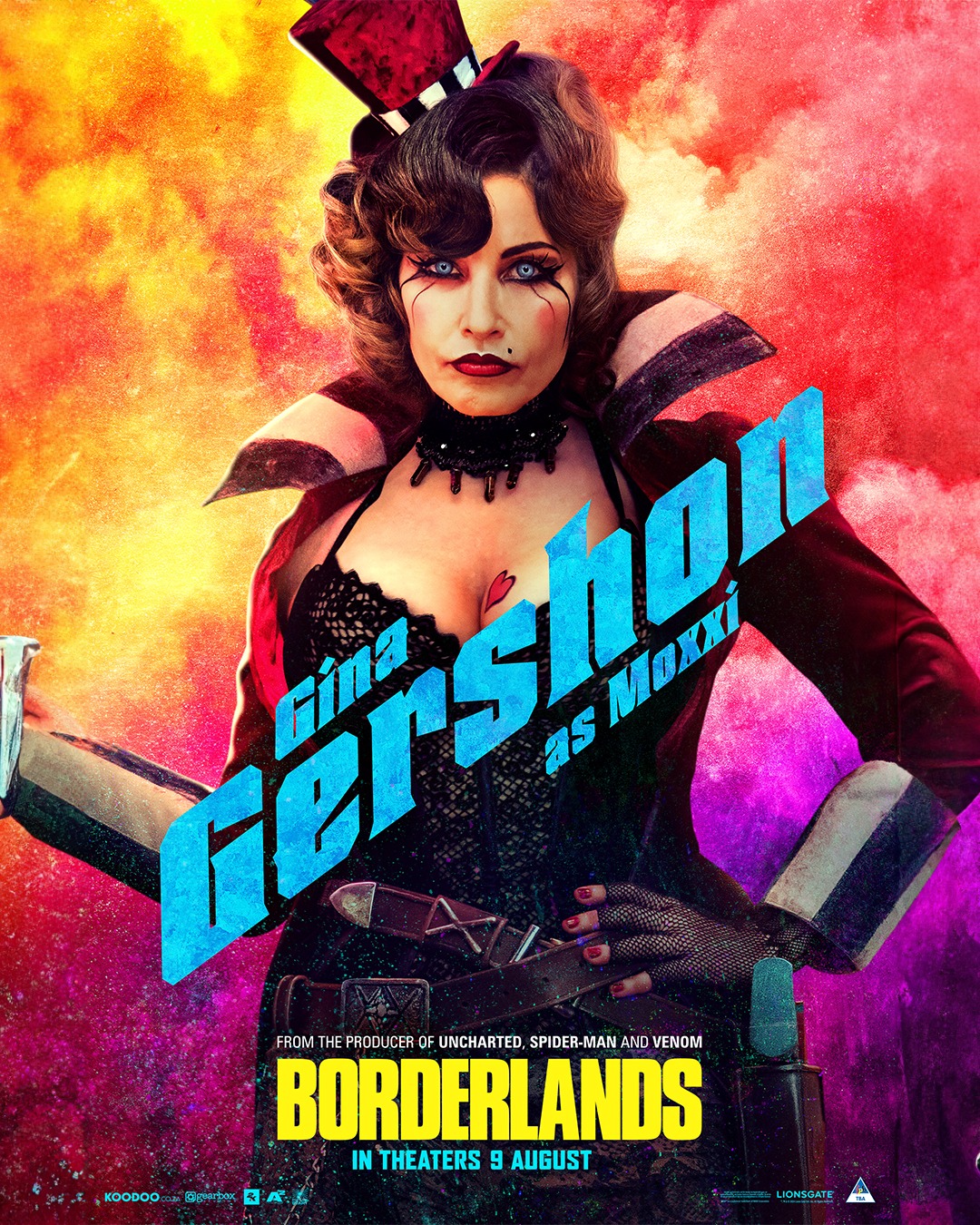 Filmfinity on X: “Gina Gershon portrays the iconic character Moxxi 