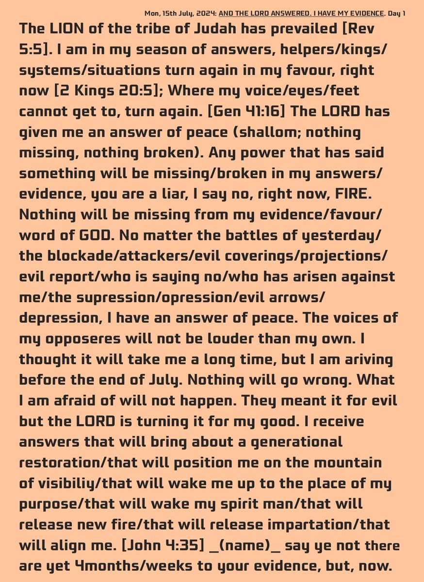 iam_sankara_'s tweet photo. AND THE LORD ANSWERED.
WHAT GOD CANNOT DO DOES NOT EXIST!!!
#NSPPD #7amFirePrayers by #PastorJerryEze #NSPPDWordofknowledge #welovepastorjerry #pray #NSPPDIS4 15th July, 2024 https://t.co/xULTR2r7Pu