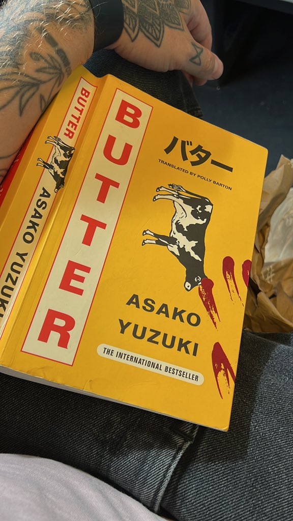 Currently reading: BUTTER. #reading