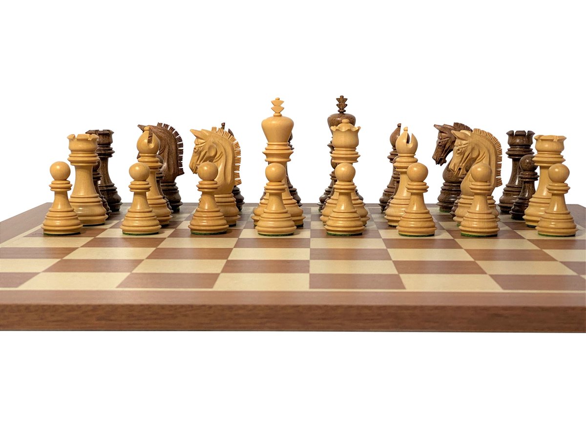 StauntonChess's tweet photo. Imperial Acacia Mahogany Chess Set &amp; Sapele Box #chess #family
£179.95
➤ https://t.co/DGipXObAxP https://t.co/JU2wYiQ55K