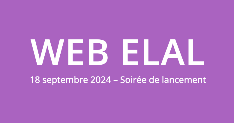 WEB ELAL la plateforme numérisée de l'Elal d'Avicenne devient accessible à tous. RDV  le 18 septembre à <a href="/MaisondeSolenn/">Maison de Solenn</a>. Découvrir le projet avec toute l'équipe et <a href="/MarieRoseMoro/">Marie Rose Moro</a> et s'inscrire (présentiel ou zoom) c'est par ici >>> centre-babel.fr/soiree-de-lanc…