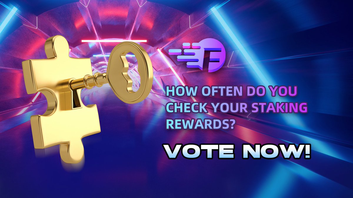 FelicePlan's tweet photo. 📅 Poll time! How often do you check your staking rewards?
a) Daily 📅
b) Weekly 📆
c) Monthly 📅
d) Never 😅
Vote now!
#Poll #CryptoRewards https://t.co/kSawfDVEJq