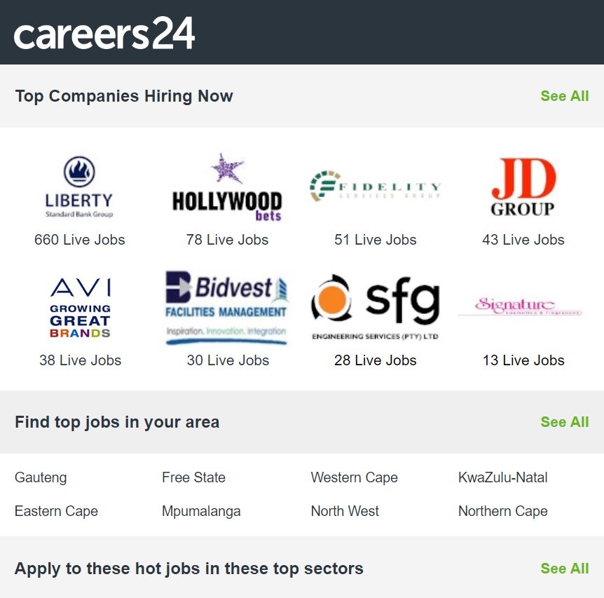 Missed our newsletter? No stress, we got you covered ...

m24c24.evlink.net/public/message…

careers24.com/Register

#careers24 #c24 #careeradvice