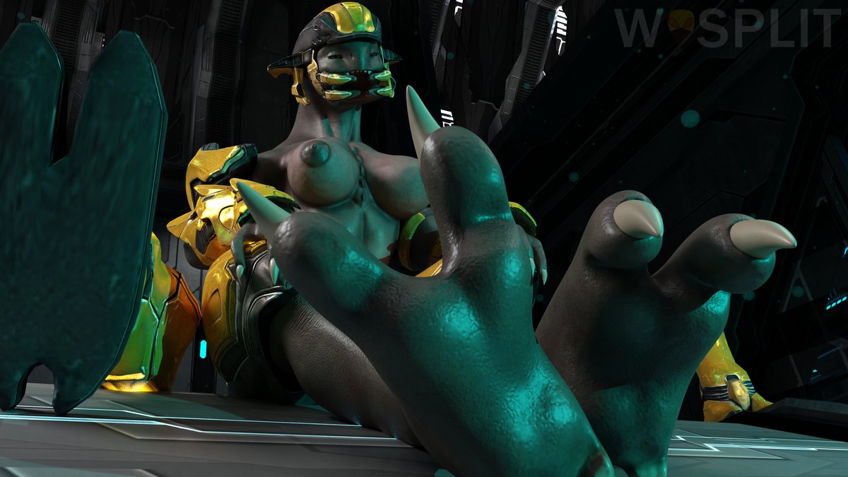 TheWasplit's tweet photo. "Why are you so intrigued with me relaxing?" 💛
Super cute model by: @Chocoscorner
#Halo #Halonsfw #HaloArt #Halor34 #Toes #Feet #Foot #footfetish #nsfw #r34 #3dartwork #b3d #blender #elite https://t.co/RDQp8mSB9f