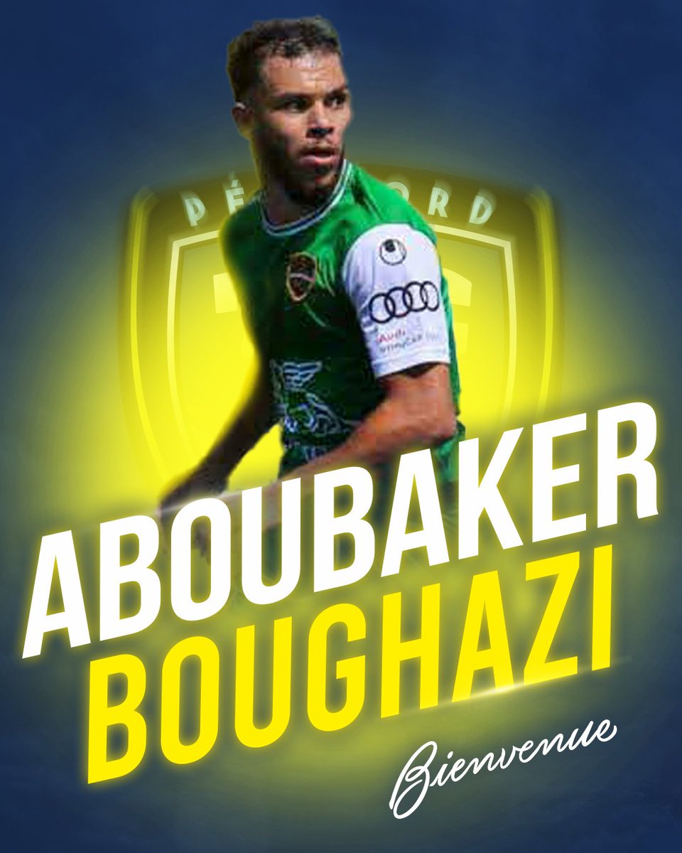 [📄 MERCATO #TFC] - BIENVENUE 🤝

Veuillez accueillir notre nouvel attaquant, Aboubaker BOUGHAZI qui rejoint l'équipe fanion #N3 pour la saison 2️⃣4️⃣ - 2️⃣5️⃣ ! 💪

𝗕𝗶𝗲𝗻𝘃𝗲𝗻𝘂𝗲 𝗔𝗯𝗼𝘂𝗯𝗮𝗸𝗲𝗿 !

🔵 Aboubaker BOUGHAZI
🟡 Attaquant