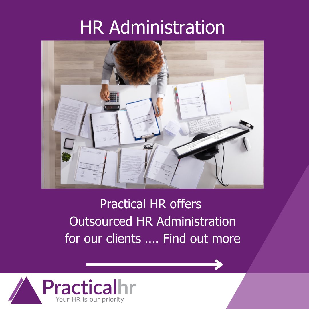 PracticalHR's tweet image. Outsourcing some or all your HR administration has many benefits, as well as making sure it’s done!
It ensures confidentiality and gives you flexibility. 

#hrinformation #hrcommunity #administration #compliance #hr #humanresources #business #essex #essexbusiness #online