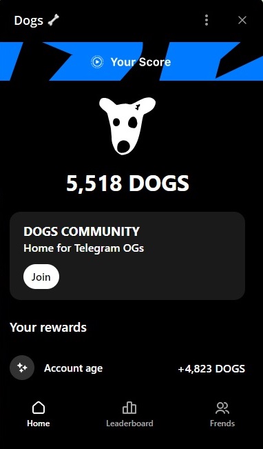 FREE MONEY!!!
The DOGS project pours out tokens for the age of your Telegram. (You don’t need to do anything) 

Listing will soon and it will be possible to sell. 

Already trading on Bitget premarket
t.me/dogshouse_bot/…