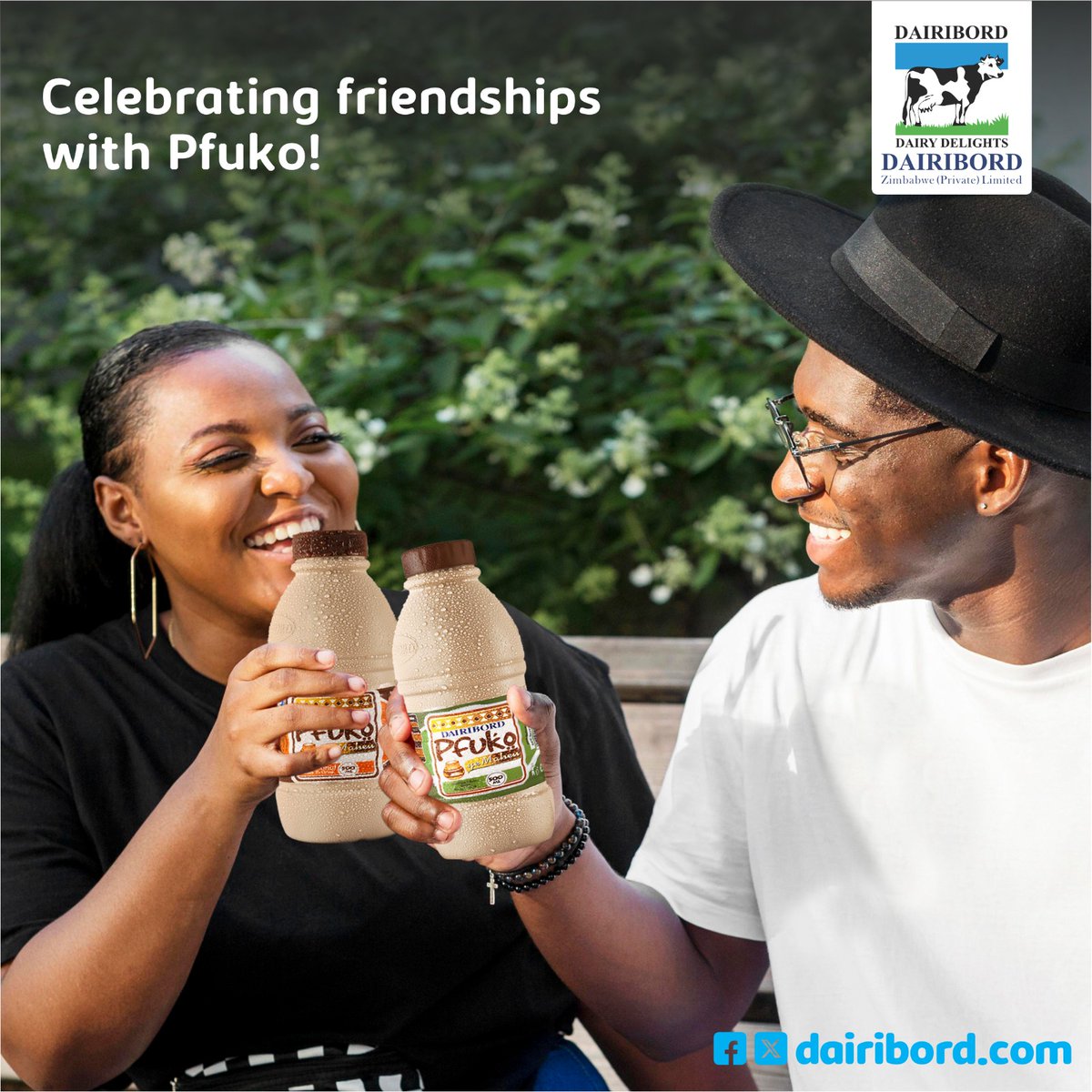 DairibordLtd's tweet photo. Friends are the sunshine on a cloudy day! 🌞 This #InternationalDayOfFriendship, share the joy of Dairibord Pfuko with your best buds! Welcome the zesty new Ginger flavor alongside our classic Banana, Buttermilk, and Traditional. Which will you share? Tag them below! #pfuko https://t.co/0VHY4nhY6i