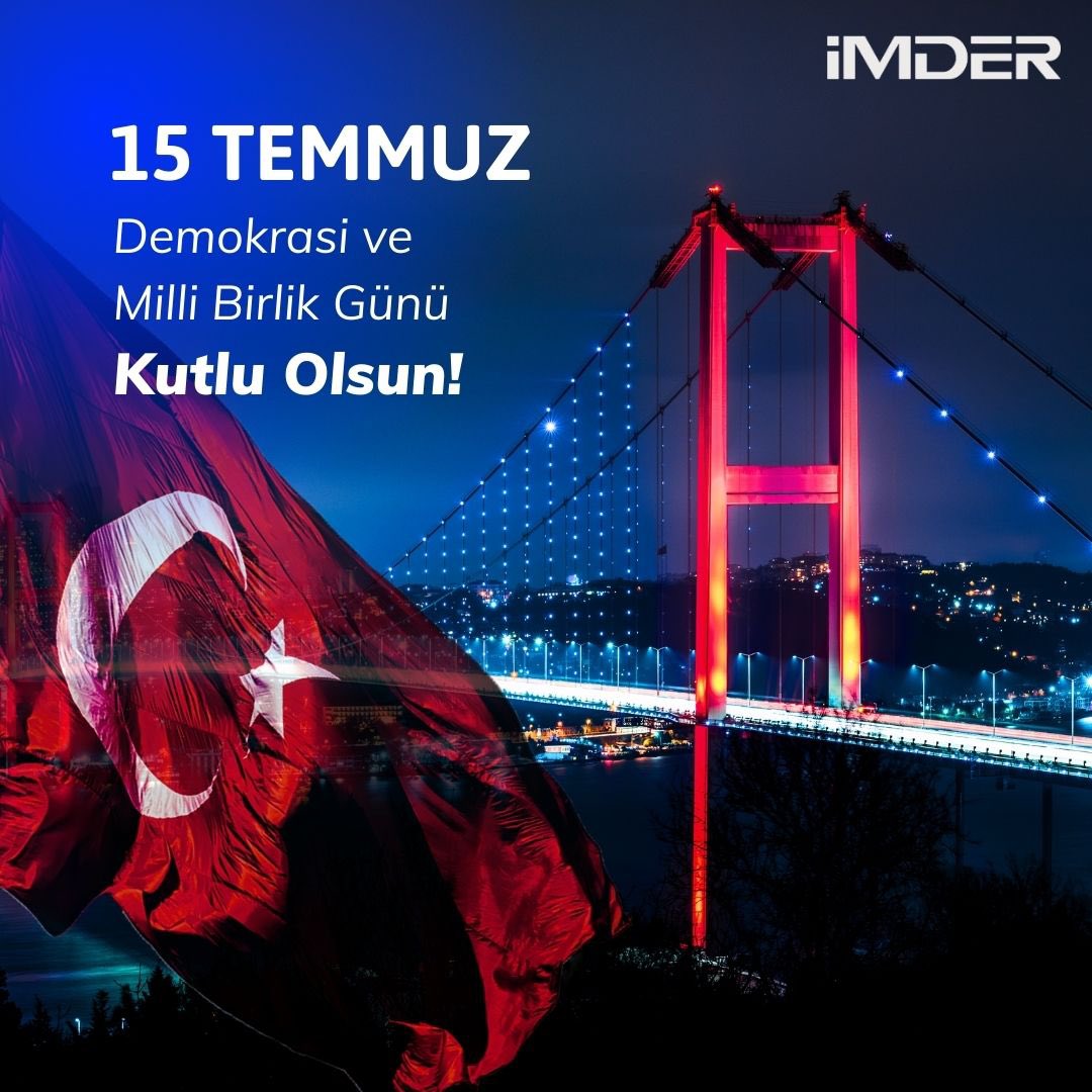 15 Temmuz'da, milli birliğimiz, bütünlüğümüz ve demokrasimiz için mücadele verirken yaşamını yitiren tüm şehitlerimizi ve gazilerimizi saygıyla anıyoruz.

 #15temmuz #imder