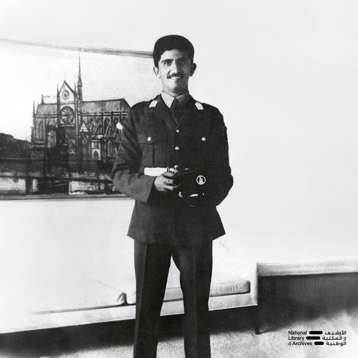 Nlauae's tweet image. Sheikh Mohammed bin Rashid Al Maktoum attending his military training in 1968 at the prestigious cadet school in Aldershot, Hampshire, famously known as the &quot;Home of the British Army.&quot;

#NLA #NationalLibraryAndArchives #NationalLibrary #PowerOfConnection #TheNationsMemory