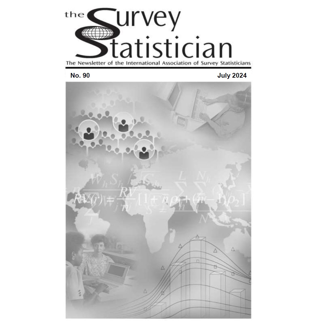 iass_isi's tweet image. The latest issue of our newsletter, The Survey Statistician no. 90, is available free at isi-iass.org/home/wp-conten… 
Reports and news from around the world of survey methods

@IntStat
#newsletter #survey