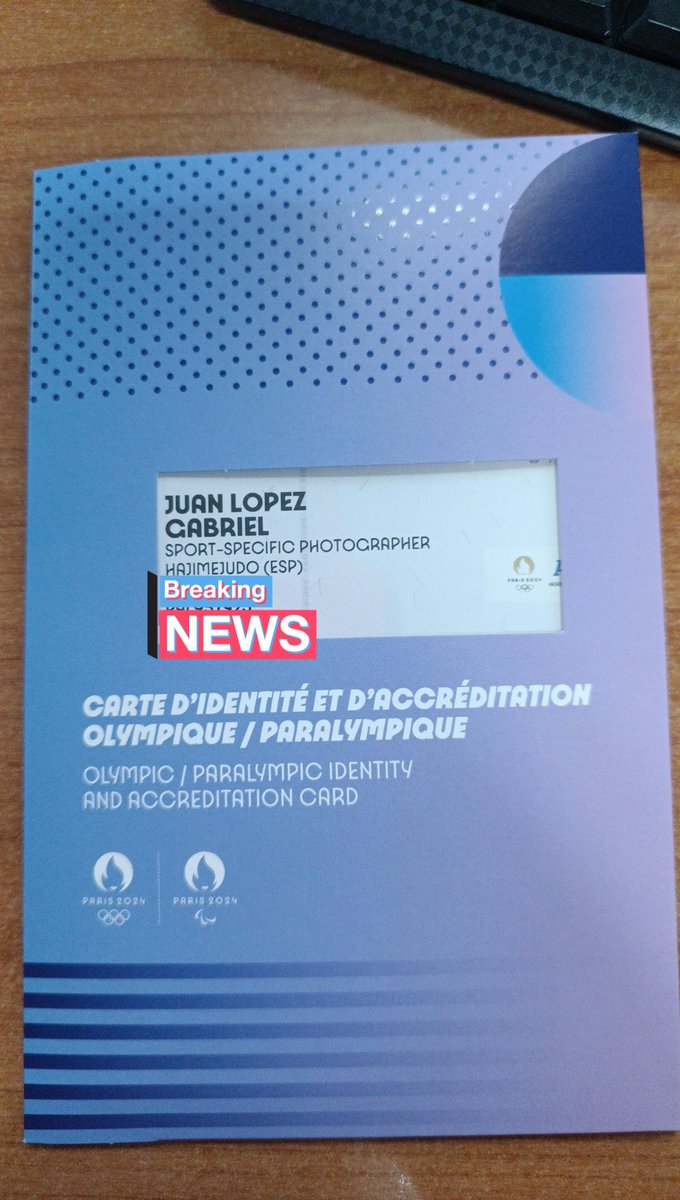 Vamos a por el 🧵de mis cuartos Juegos Olímpicos
Esta vez, con menos estrés q hace 3 años en Tokio 😅
Gracias a <a href="/COE_es/">Comité Olímpico Español</a> <a href="/NachoPhoto/">Nacho Casares</a> <a href="/europeanjudo/">European Judo Union</a> <a href="/rfejyda/">R.F.E.J.Y.D.A.</a> por confiar en mí una vez más 🤩
Y por supuesto gracias a <a href="/CanonEspana/">Canon España</a> <a href="/oscarmgersol/">Oscar</a> por poner en mis manos el mejor equipo❤️