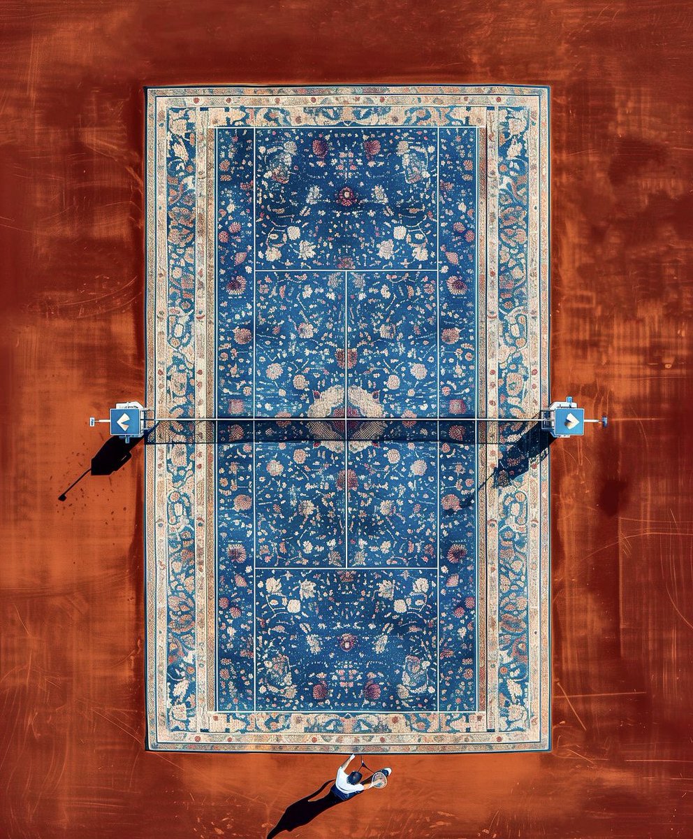 BaytAlFann's tweet photo. Carpet Court 🎾
Olympics edition

Digital Art.

© 2023-2024, Chafic Mekawi. All rights reserved. https://t.co/IUExI7BRle