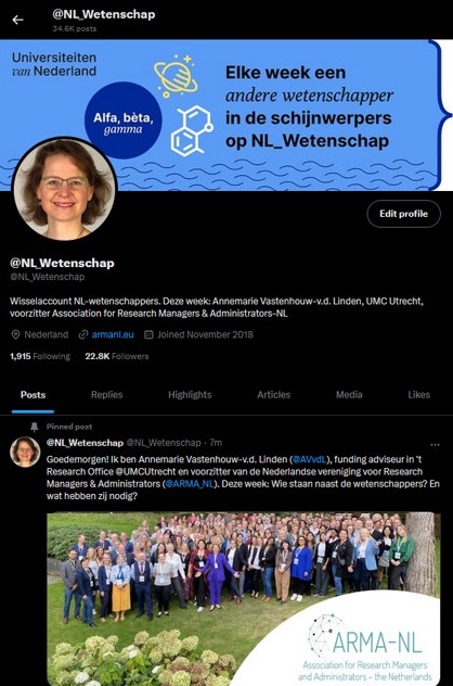Annemarie Vastenhouw-van der Linden tweet media
