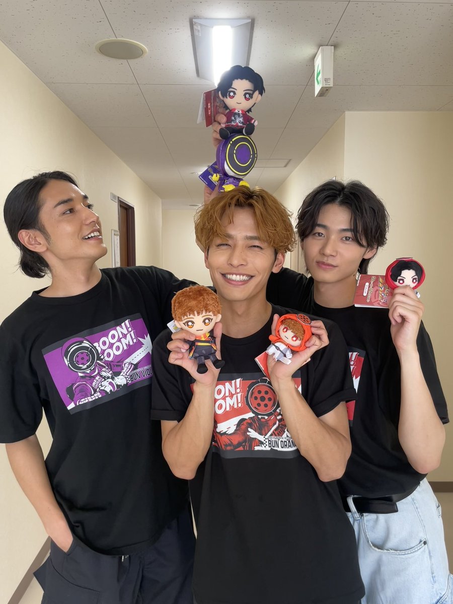 みんなとぬいぐるみと！！ #爆上戦隊ブンブンジャー #ブンブンジャー