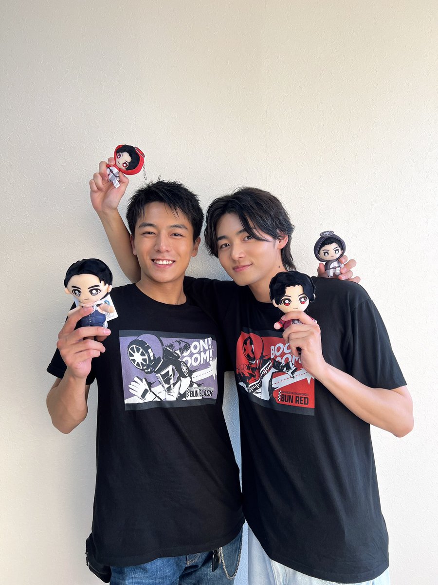 みんなとぬいぐるみと！！ #爆上戦隊ブンブンジャー #ブンブンジャー