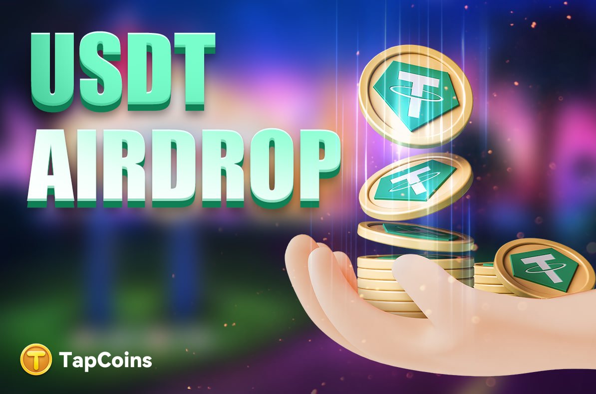💰A massive USDT airdrop is coming your way! Prepare for an incredible  boost to your wallet. 🔗Login to TapCoins and connect your wallet to get  ready! 📌How to connect wallet: https://t.co/gZJbKMW160 🔈Stay