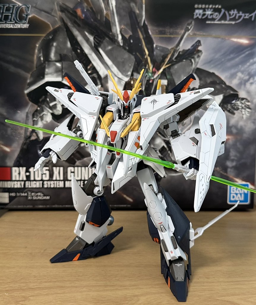 arasosroom's tweet photo. Ξ Gundam
ちなみに筋彫り光ます💡

ほったらかしにしてごめんよ…
もう一回トップコートするか悩んでるけど、とりあえずの完成という事で！(^^) 

#ΞGundam #xigundam #ガンプラ #gunpla #ガンプラ好きな人と繋がりたい https://t.co/AJ21UHaR1j