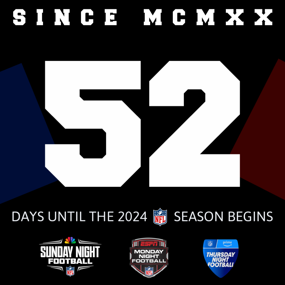 #sincemcmxx #nfl #countdown #SuperBowlLIX #NFL2024 #AmericanFootball #NFLChampionship #CaesarsSuperdome #NewOrleans #Louisiana #SuperBowl2025 #FootballFans #GameDay #NFLFans #SuperBowlSunday #FootballSeason #NFLPlayoffs #RoadToSuperBowl