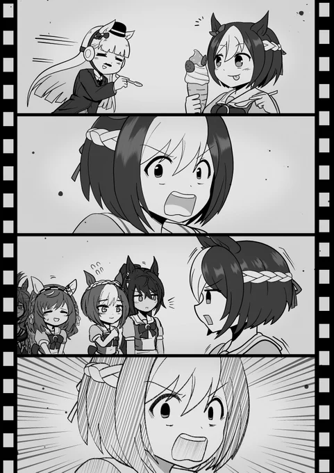 サイレント(?)まんが 