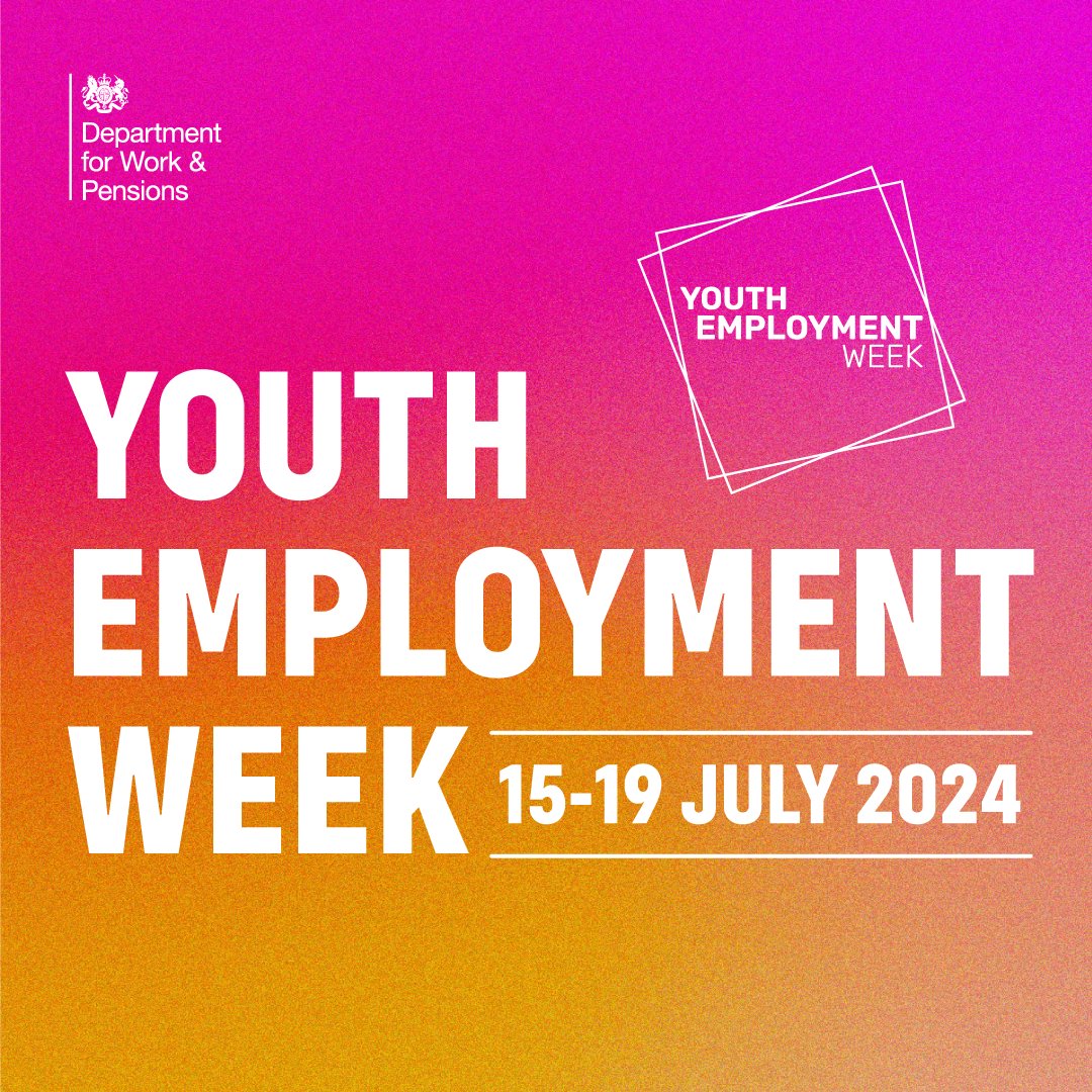 Are you looking to grow your life and work skills or build on your experience?

Take part in this year's #YouthEmploymentWeek to get the help you need to take the next steps to a career ow.ly/ESCN50SAujz

#YEW #YEW2024