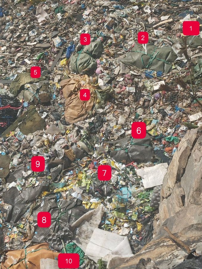 Collins #Jomaisi #Khalisia, 33 yrs  from Vihiga is the  prime suspect behind the  gruesome murder of the persons found in Kware dumpsite in Mukuru Nairobi. 
He allegedly dumped the body of his first victim his wife in the quarry in 2022 &amp; has so far killed 42 women since 2022
