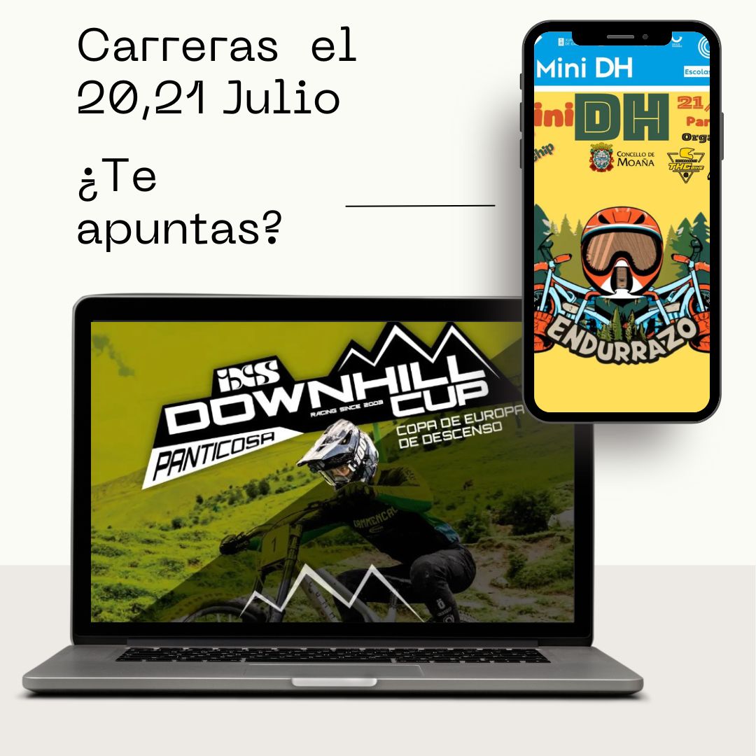 La Copa de Europa de DH y el Mini DH Endurrazo os esperan el próximo fin de semana para disfrutar del DH. Anímense.  

+info: downhillspain.com