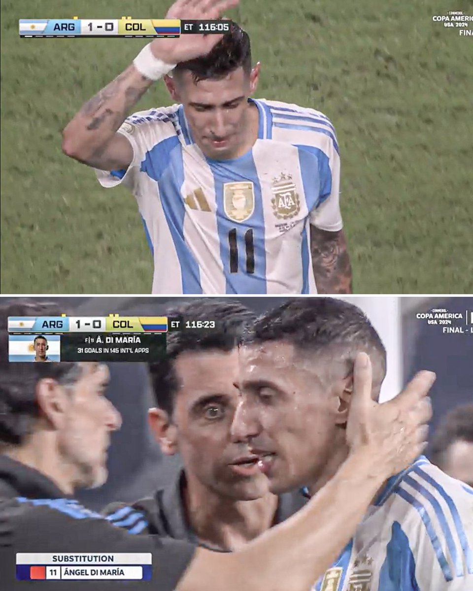 Football_Home10's tweet photo. Happy Retirement Legend ❤️ 

#CONMEBOLCopaAmérica #CopaAmérica2024 #C4MPEONES #argentinavscolombia https://t.co/qmb7q42BZU