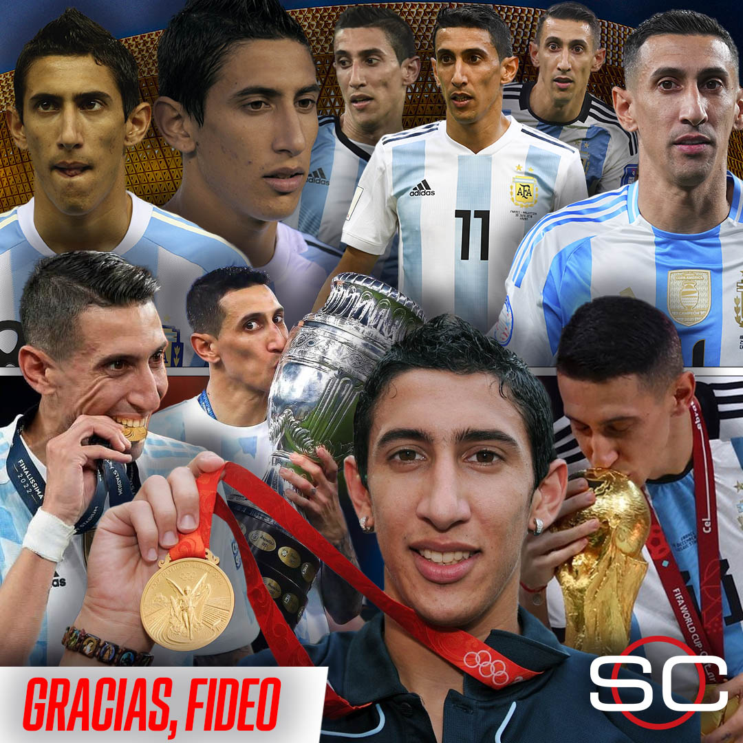 ÁNGEL DI MARÍA: HASTA LA ETERNIDAD. 

#GraciasFideo
