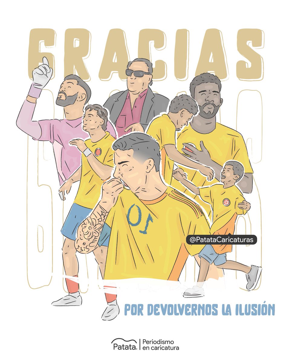 Gracias equipo, nada que reprochar 🇨🇴