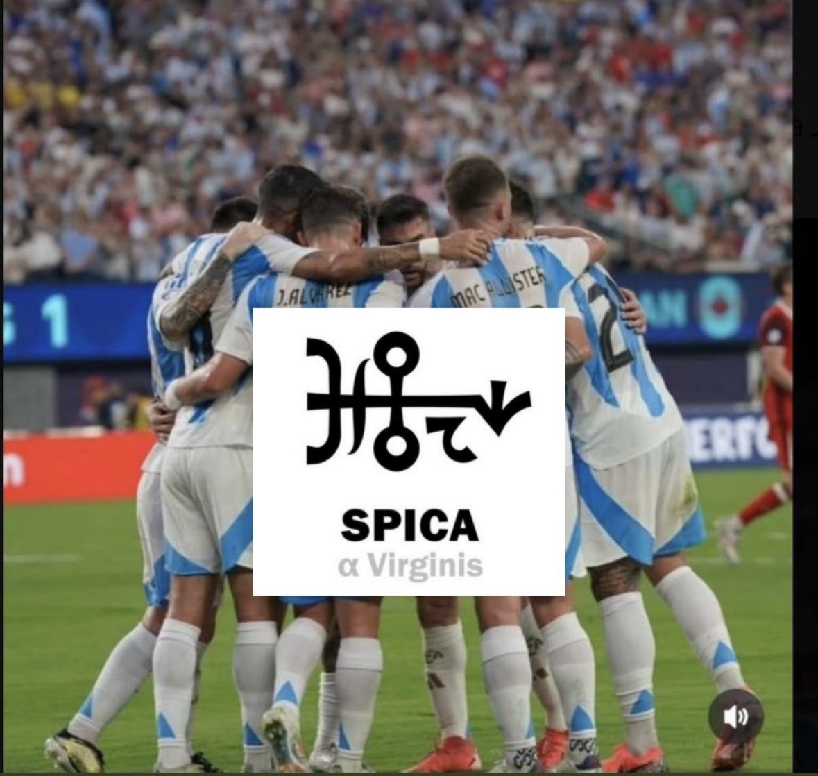 AstroArgumental's tweet photo. VAMOS ARGENTINAAA!! HABÍA QUE CREER ! 🇦🇷✨ 
SIEMPRE SPICA  y la manifestación locooo https://t.co/SXidh44jwa