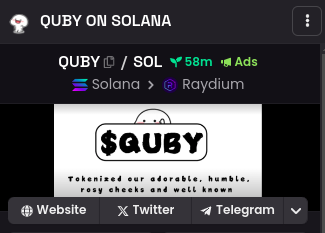 QubyonSolana's tweet photo. Dex paid + ads running and Major Trending paid. Send it LFG! https://t.co/0CiR0xFojy