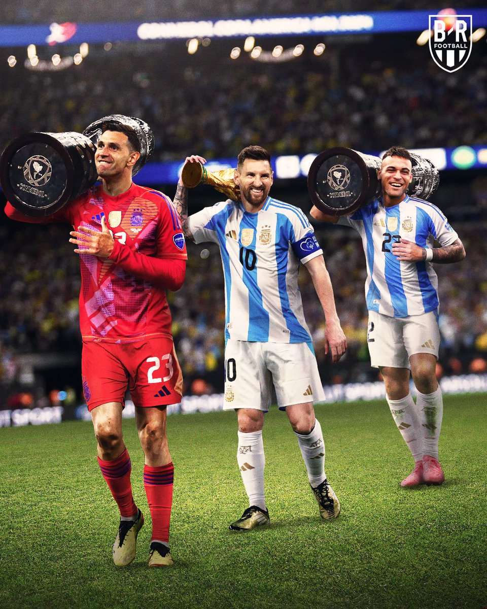 ✅ 2021 Copa América
✅ 2022 World Cup
✅ 2024 Copa América

Argentina have won their last three consecutive major tournaments 💥