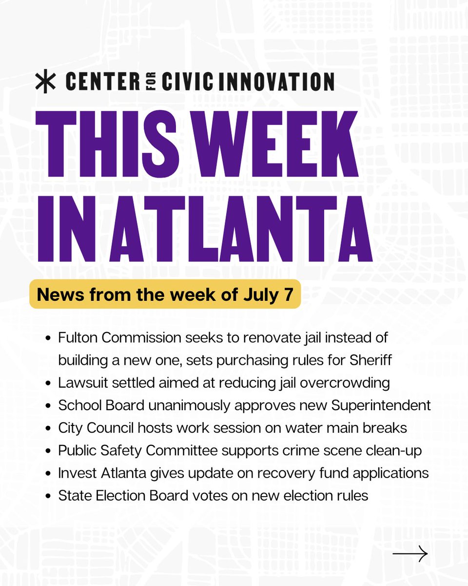 civicatlanta's tweet photo. (1/10) This week in Atlanta, @FultonInfo Commissioners voted 4-3 to request proposals to manage renovations to the main Rice Street jail and South Annex, instead of constructing a $1.7B new jail as previously proposed. 🧵 https://t.co/SSxFGIGRij