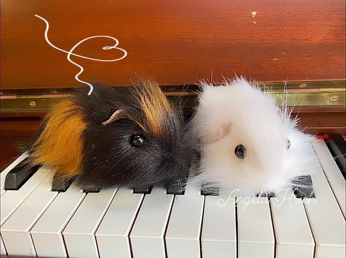 plushguineapigs's tweet photo. Custom made Guinea Pig Keychain 🐹
** If you’d like a custom design plush or keychain for your Guinea pig, simply just pm me the photos of your loved ones ❤️
#handmadebyangelahsieh
#plushguineapigs #keychaincustom #guineapigplush #giftidea #plush #gift #nzmade #handmade https://t.co/C1aIJodkal
