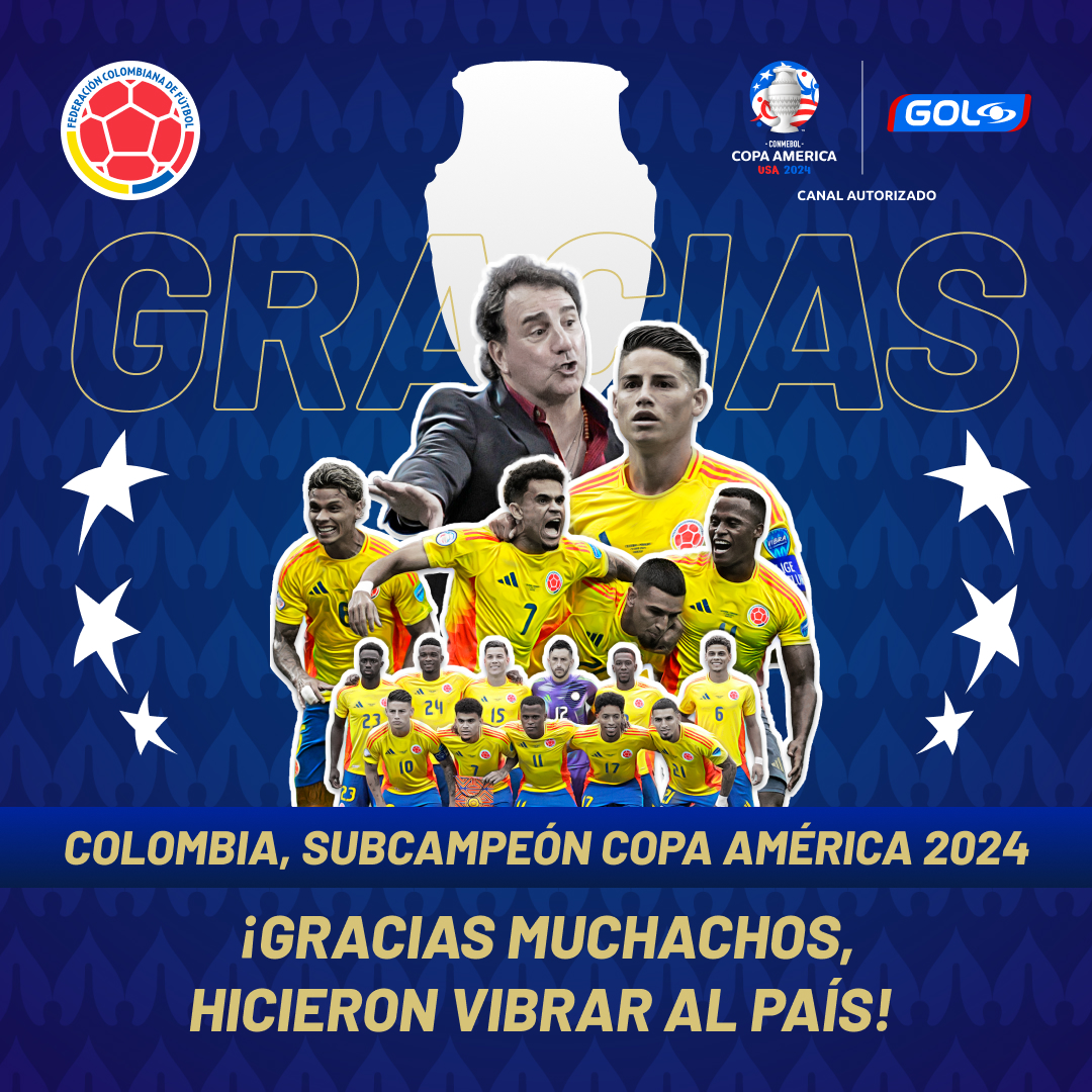 GolCaracol's tweet photo. ¡GRACIAS MUCHACHOS! 🫶🏻 https://t.co/oErW3XIvBz